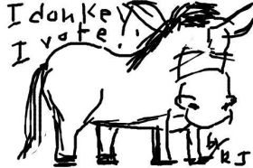 Forget the "Undecideds" or the "Swing voters". The "Donkey voter" is not a myth. In fact, it might just dictate this year's election results.