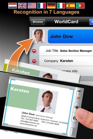 WorldCard Mobile: Business Card Scanner App for Your iPhone/iPod Touch&nbsp;[Review]