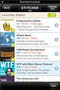 Stitcher updates its iOS app with offline mode for data-free radio …