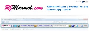 RJMarmol.com Toolbar
