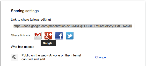 Google Drive Blog: Share your stuff from Google Drive to Google+