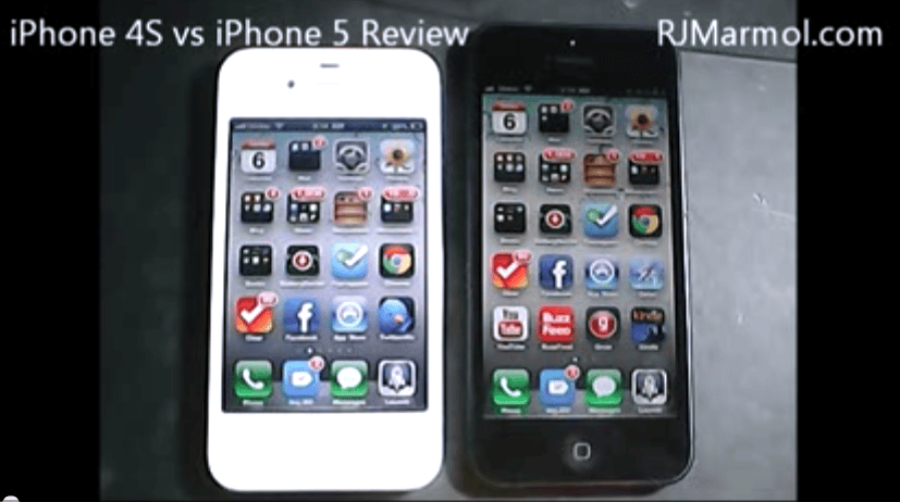 iPhone 4S vs iPhone 5 Side by Side Comparison (Specs and Actual Performance) Video&nbsp;Review