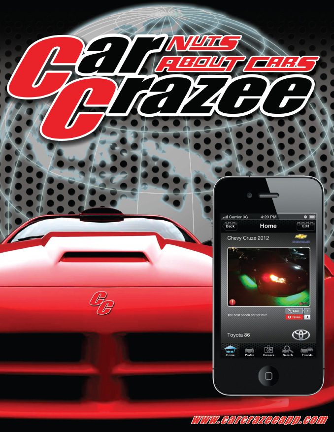 Are you a snap-happy car mod junkie? @CarCrazeeApp iOS App was made for&nbsp;you!