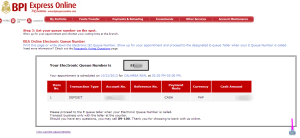 BPI Express Online BEA 8