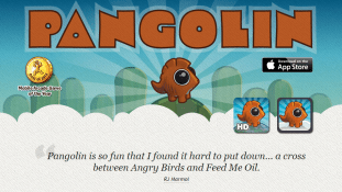 Pangolin iPhone game by Feedtank