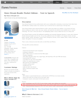 Voice Dream Reader Pocket Edition   Text to Speech on the App Store on iTunes
