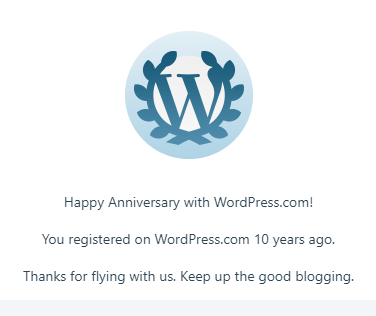 Wow! 10 Years of WordPress Love: An Introspection On Life And&nbsp;Blogging