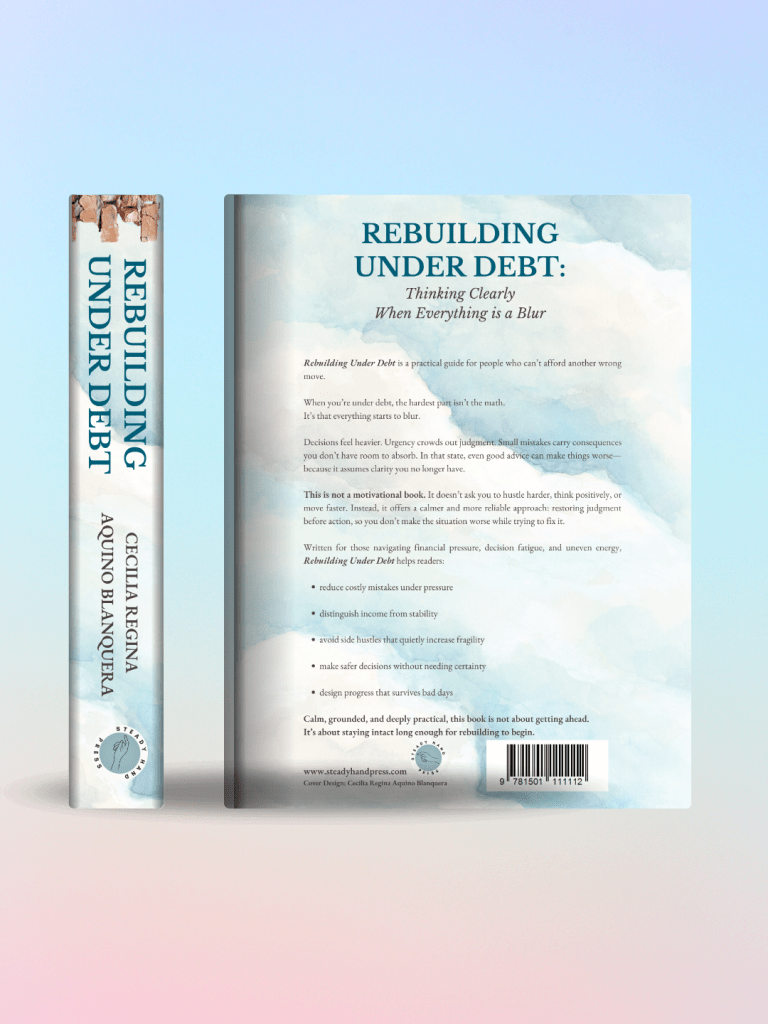 Rebuilding Under Debt: Thinking Clearly When Everything Is a Blur (First Edition, Paperback)
